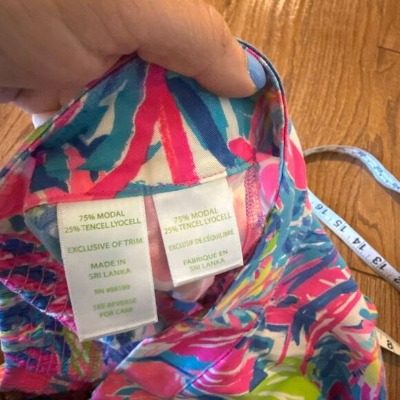 Lilly Pulitzer Dahlia Gumbo Limbo scalloped mini shorts small - Picture 5 of 10